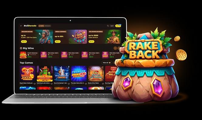 Rolldorado Casino Canada Desktop