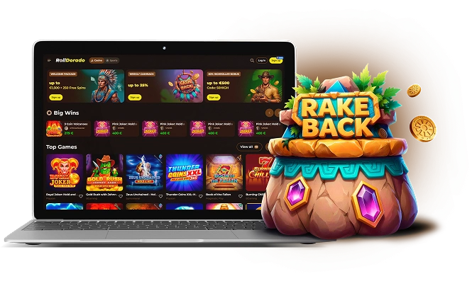 Rolldorado Casino Canada Desktop